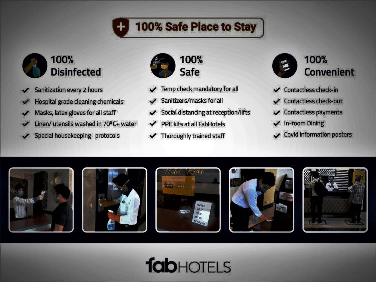 Fabhotel Mid Town Grand Панчкула Экстерьер фото